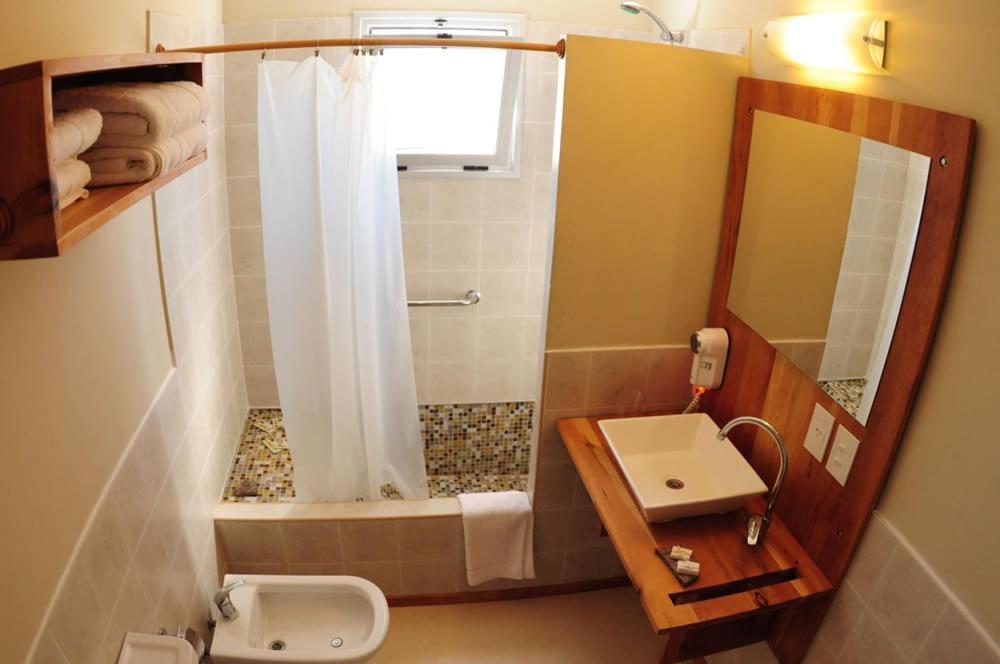 Del Nomade Hosteria Ecologica Puerto Pirámides Zimmer foto